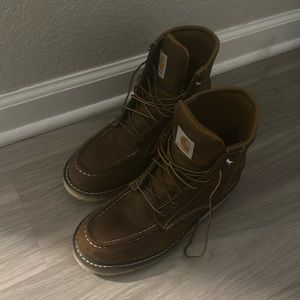 CARHARTT WOMEN'S WATERPROOF 6" MOC TOE WEDGE BOOT